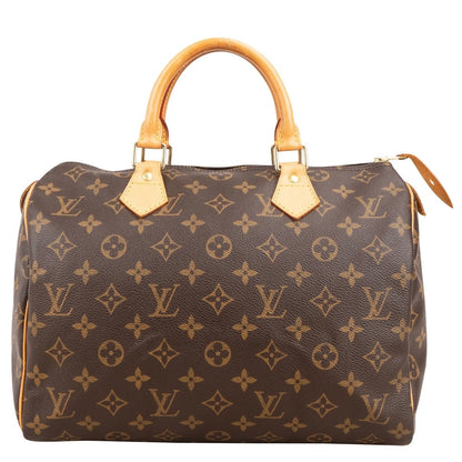 Louis Vuitton Monogram Canvas Speedy 30 Handbag