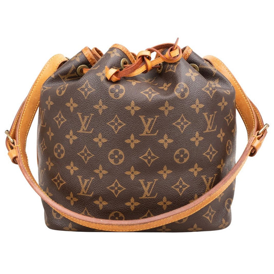 Louis Vuitton Monogram Canvas Sac Noé Petit Shoulder Bag