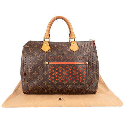 Louis Vuitton Limited Perforated Monogram Speedy 30 Handbag