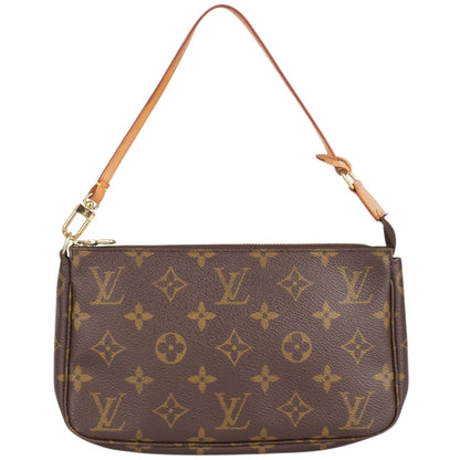 Louis Vuitton Canvas Monogram Pochette Accessory Handbag