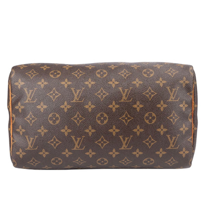 Louis Vuitton Canvas Monogram Speedy 30 Handbag