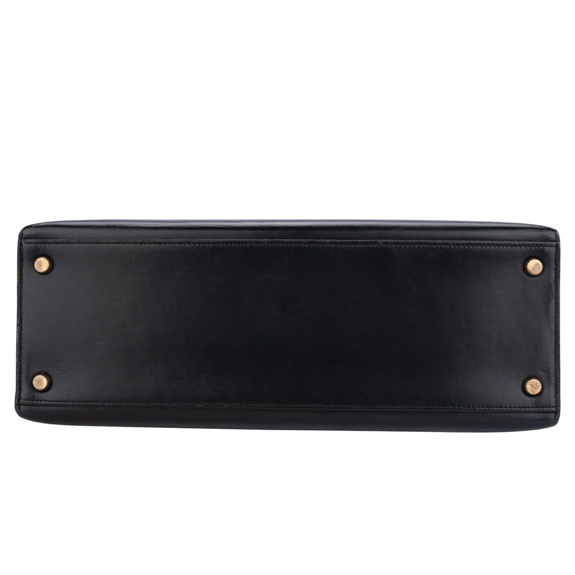 Hermès Noir Boxcalf Kelly 32 Handbag