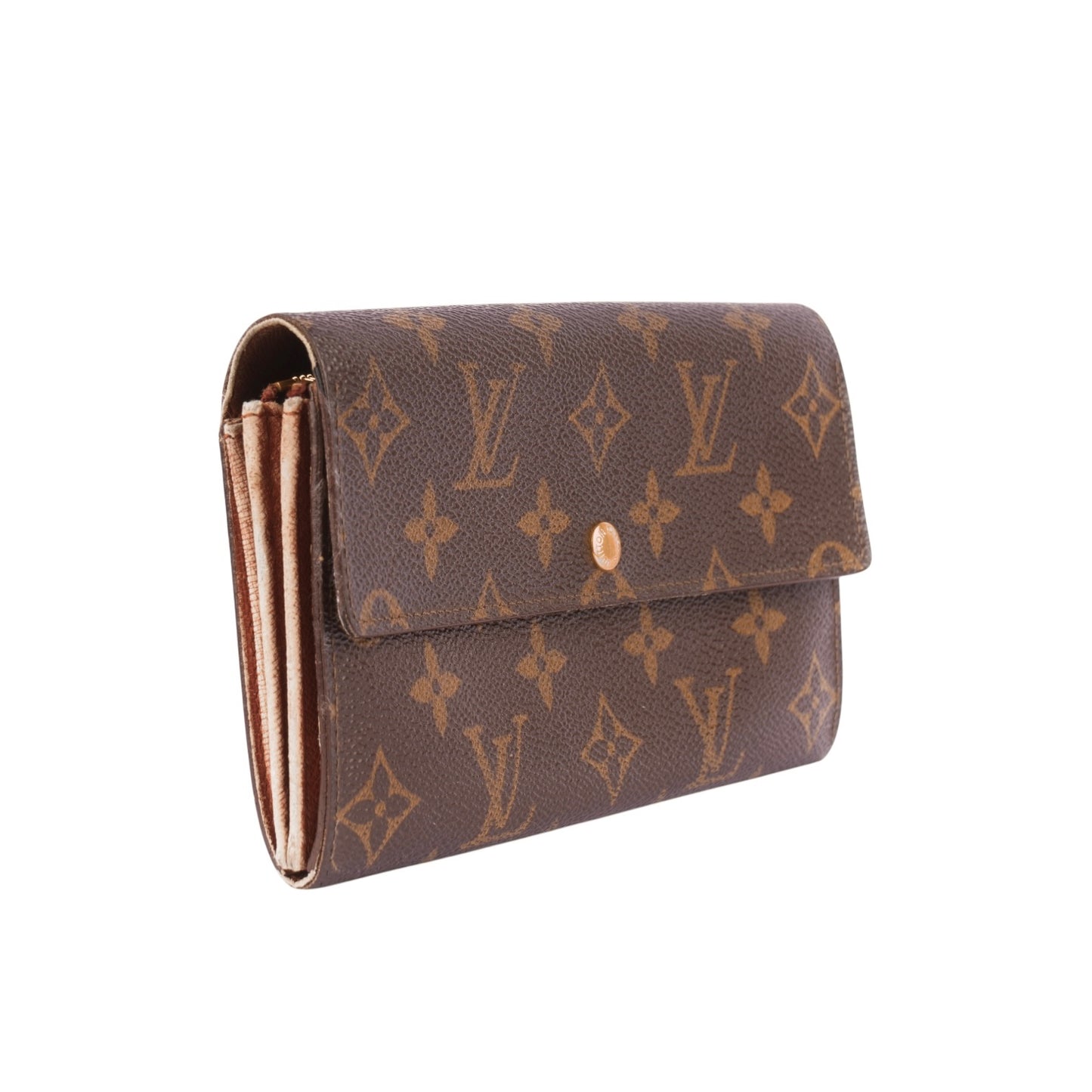 Louis Vuitton Canvas Monogram Long Wallet