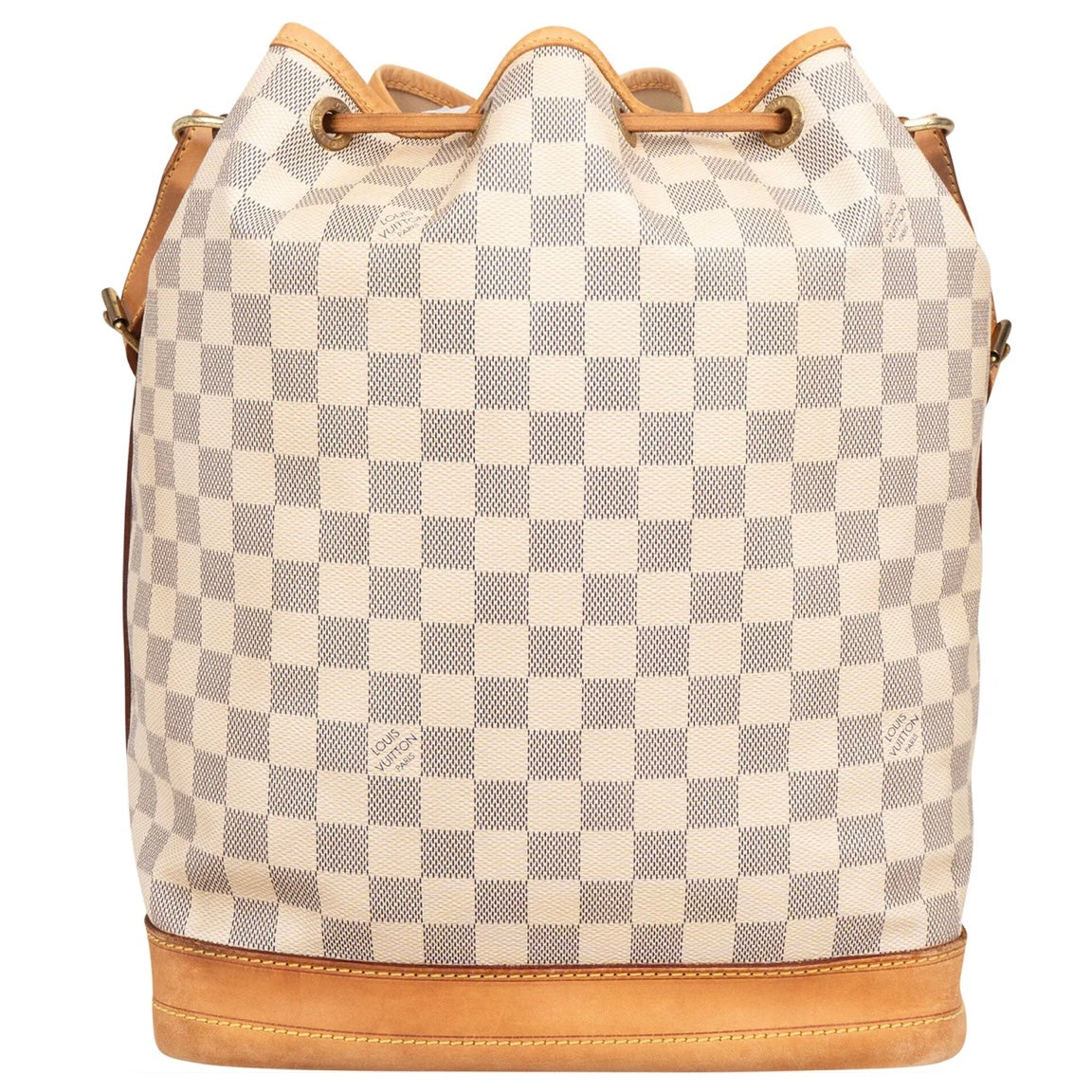 Louis Vuitton Monogram Damier Azur Canvas Sac Noé Grande Shoulder Bag