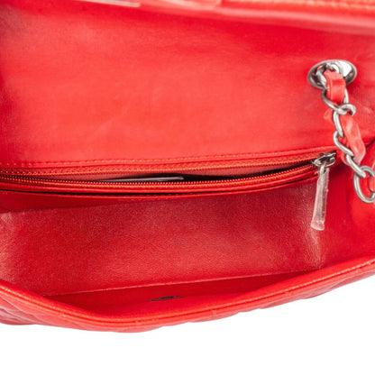 Chanel Quilted Lambskin Antique Single Flap Crossbody Bag