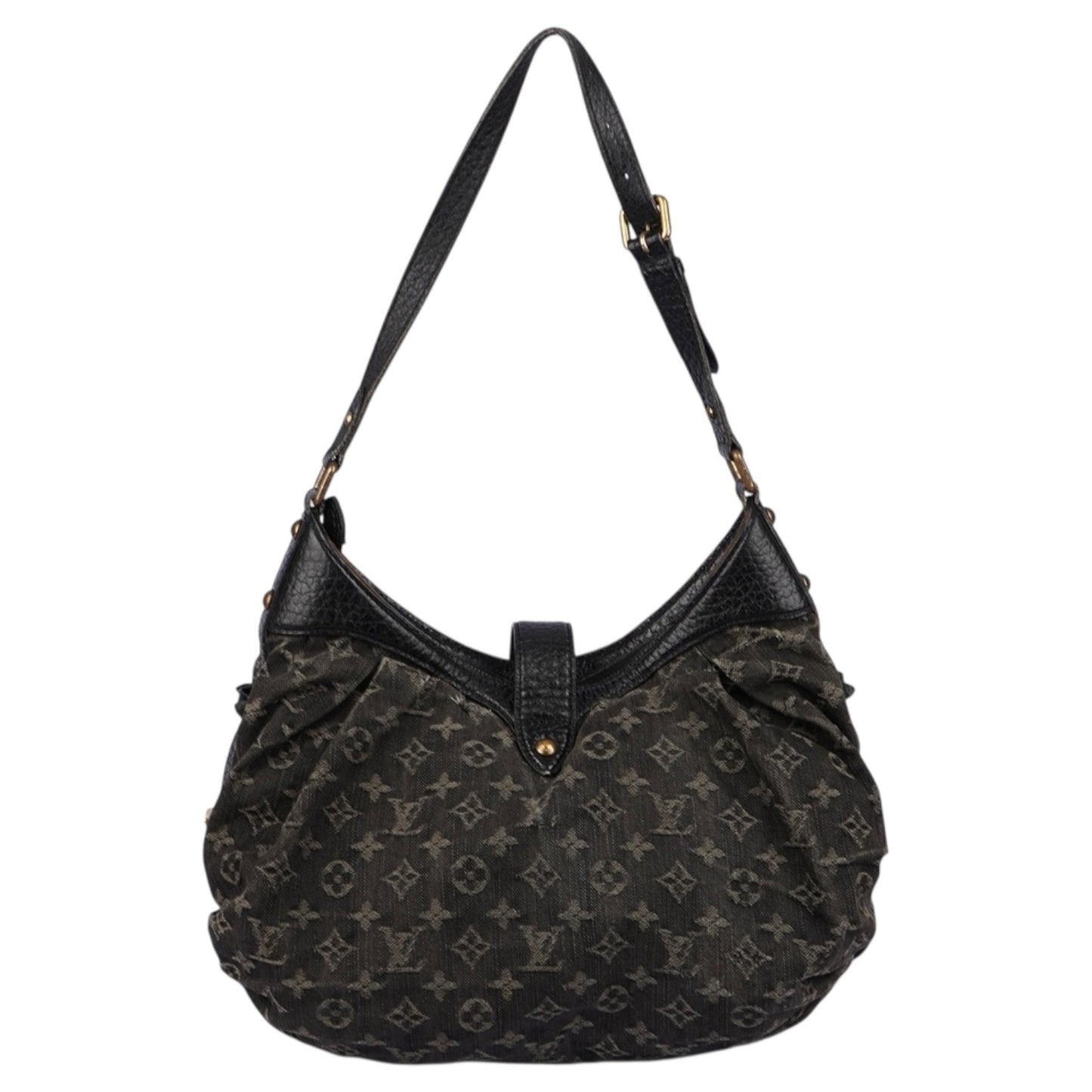 Louis Vuitton Monogram Denim Mahina Shoulder Crossbody Bag
