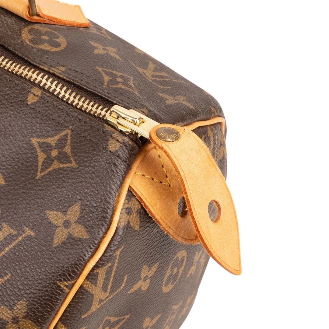 Louis Vuitton Monogram Canvas Speedy 30 Handbag