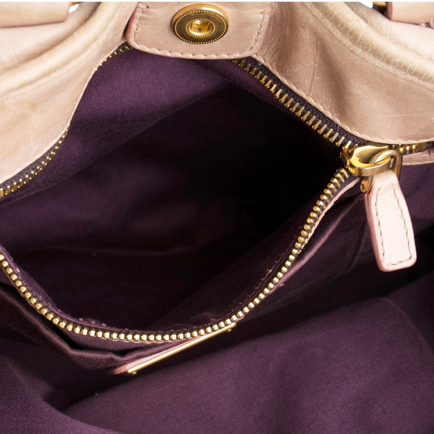 Miu Miu Classic Leather Handbag