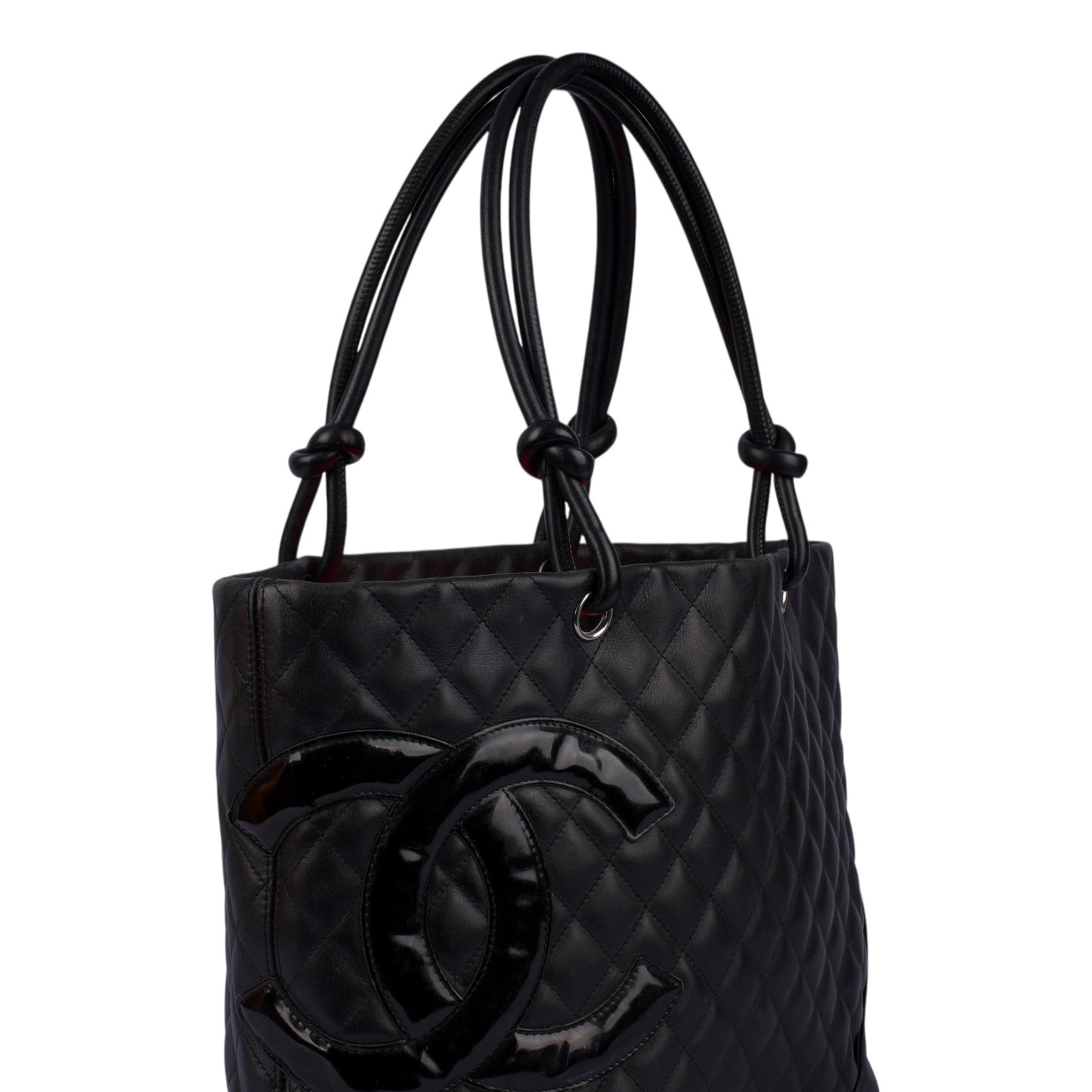 Chanel Quilted Leather Cambon Line Shoulder Bag