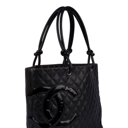 Chanel Quilted Leather Cambon Line Shoulder Bag