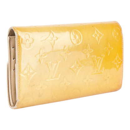 Louis Vuitton Vernis Monogram Sarah Wallet