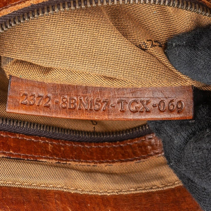 Fendi Monogram FF Zucca Canvas Villa Borghese Star Handbag
