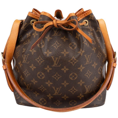 Louis Vuitton Monogram Canvas Sac Noé Petit Shoulder Bag