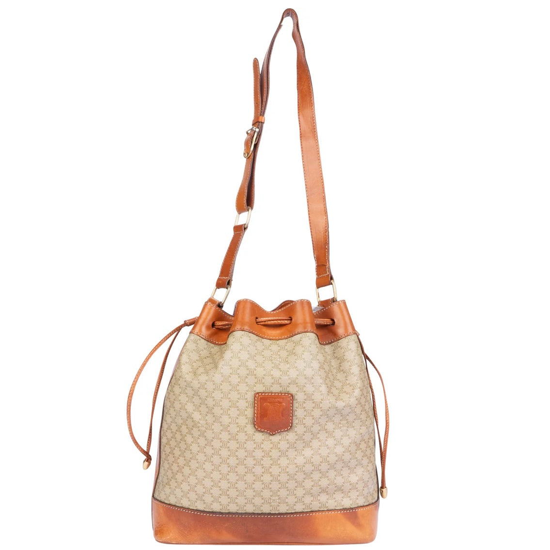 Celine Monogram Macadam Bucket Bag