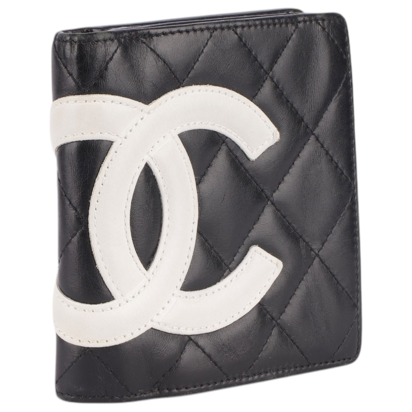 Chanel Quilted Ligne Cambon Bifold Wallet