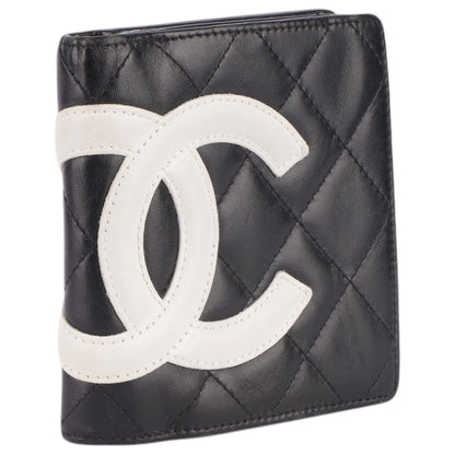 Chanel Quilted Ligne Cambon Bifold Wallet