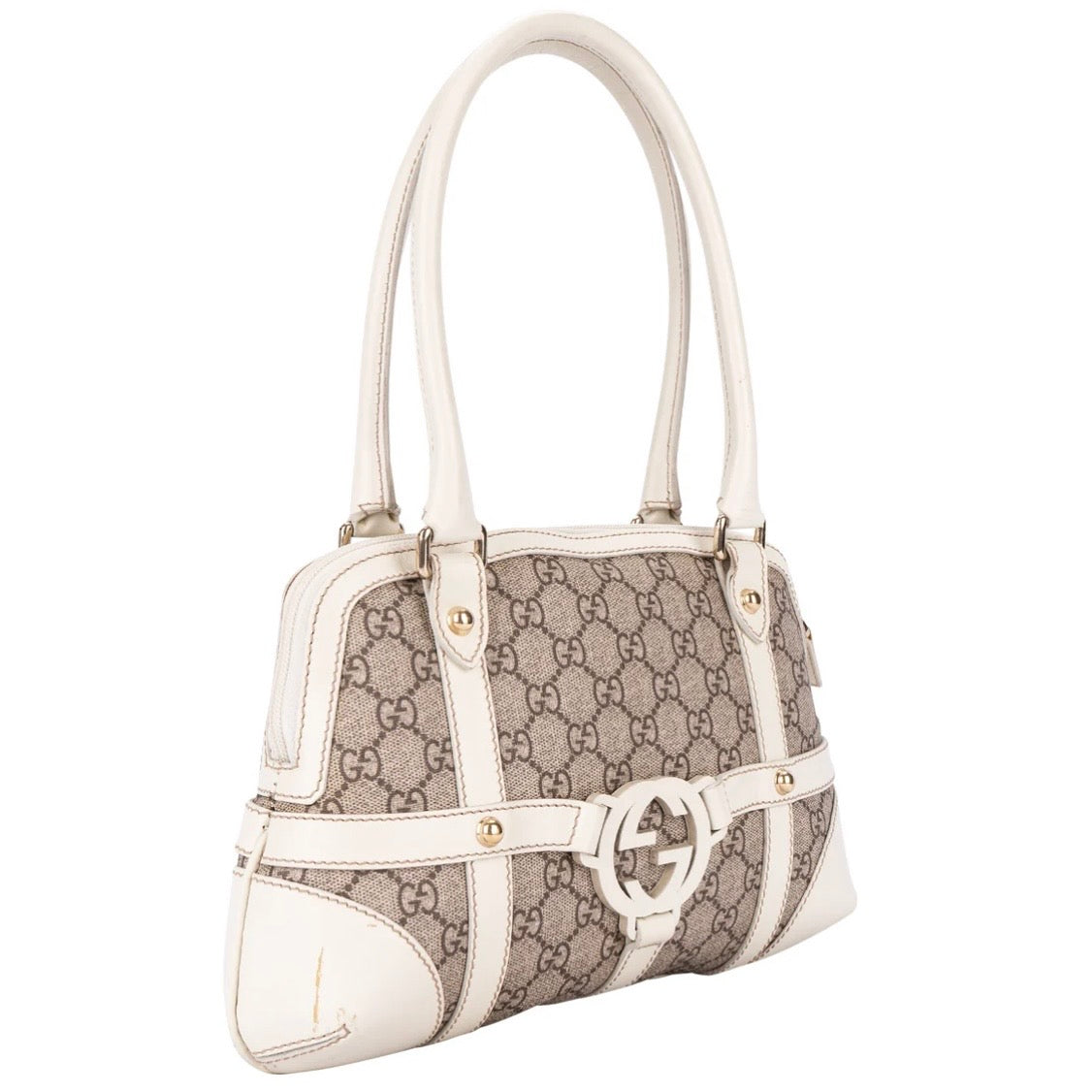 Gucci Monogram Supreme Shoulder Bag