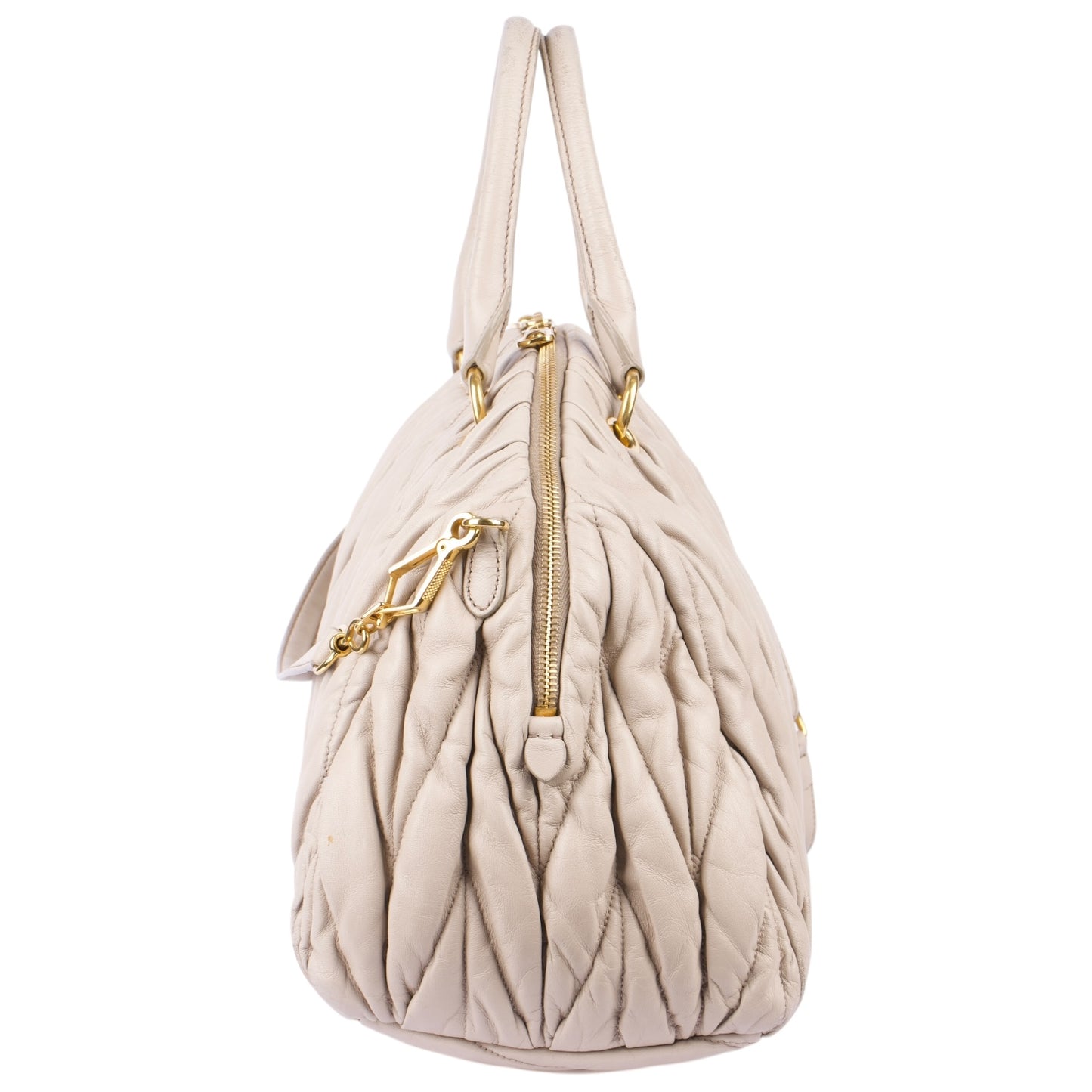 Miu Miu Quilted Leather Handbag