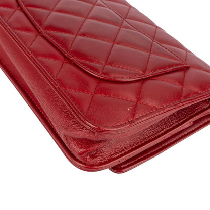 Chanel Quilted Lambskin Wallet On Chain Crossbody Bag