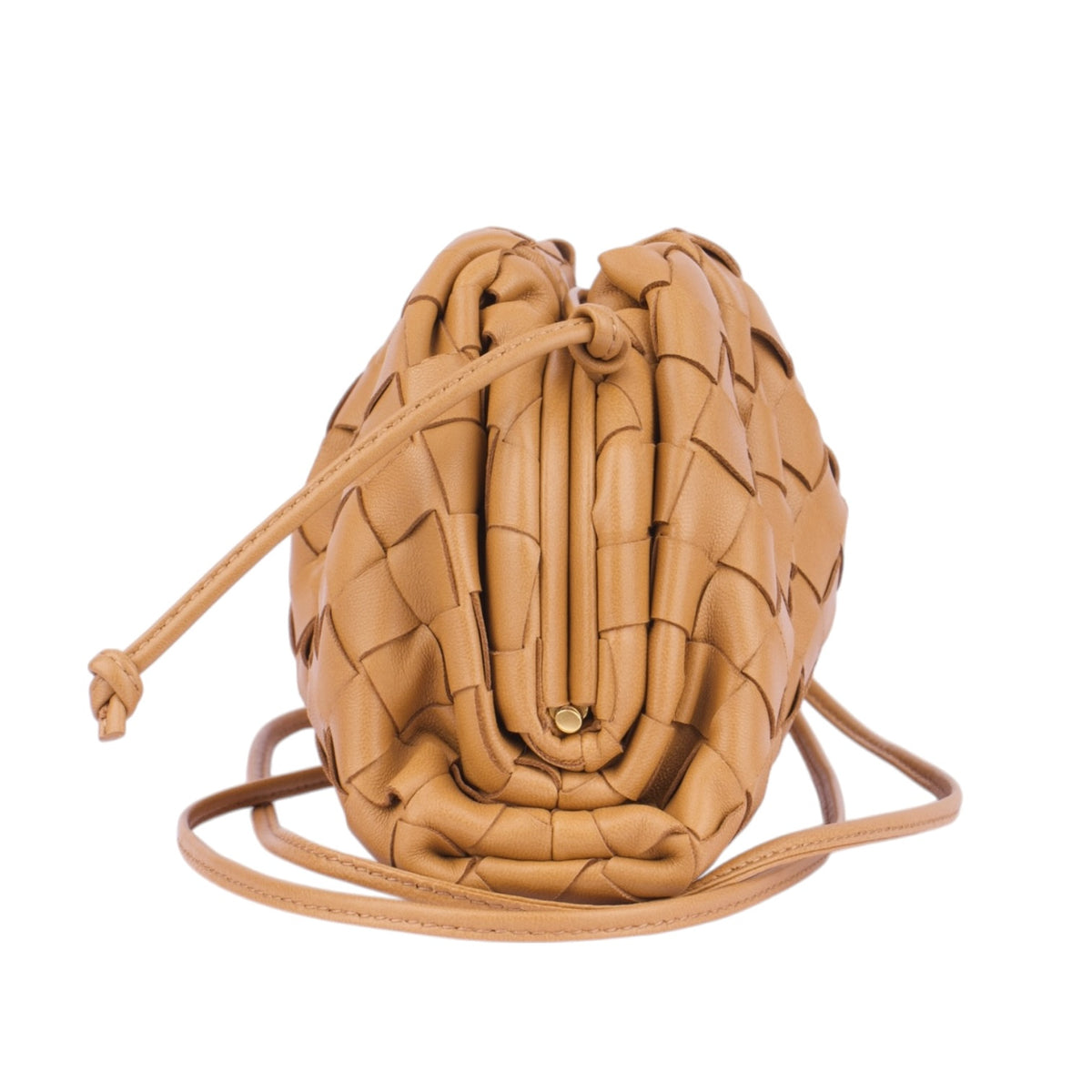 Bottega Veneta Mini Woven Crossbody Bag