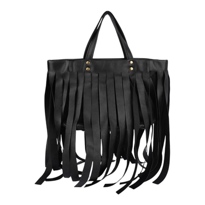 Balenciaga Fringe Laundry Cabas Tote Bag