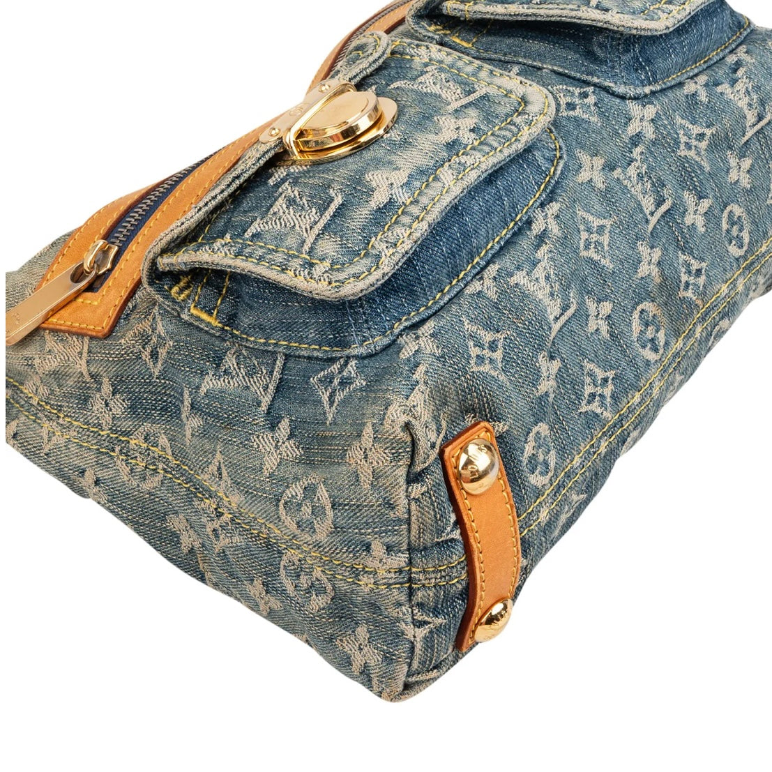 Louis Vuitton Monogram Denim Baggy PM Shoulder Bag