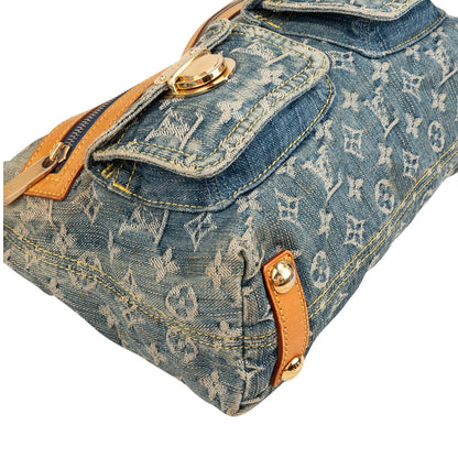 Louis Vuitton Monogram Denim Baggy PM Shoulder Bag