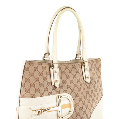 Gucci GG Monogram Horsebit Handbag