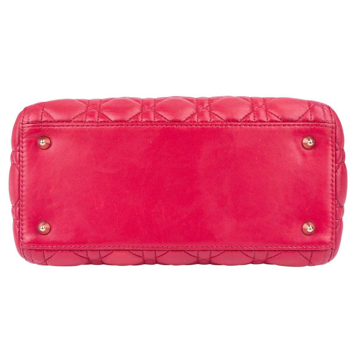 Christian Dior Quilted Leather Lady Dior Handbag