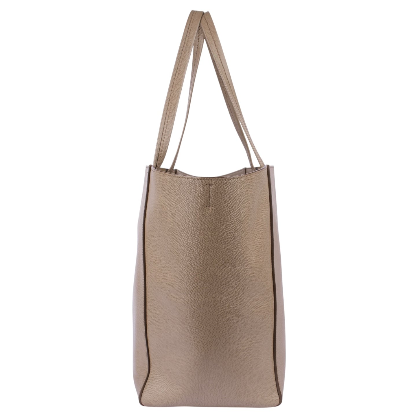 Celine Leather Cabas Shopper Bag