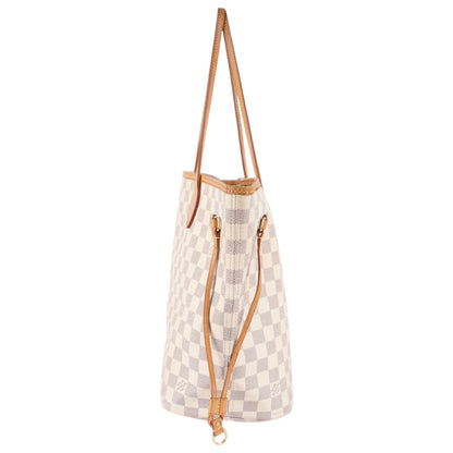 Louis Vuitton Damier Azur Neverfull MM Shopper Bag