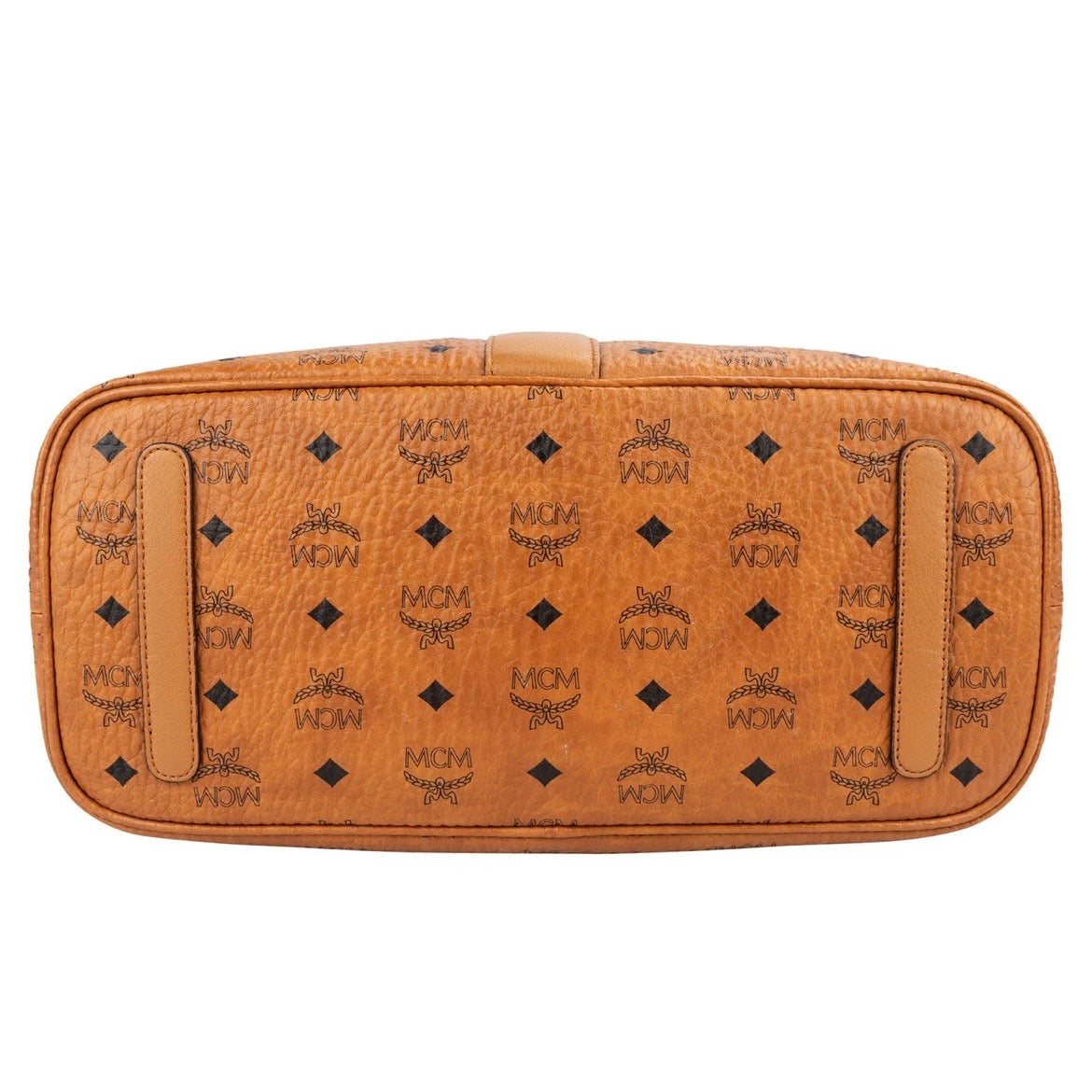 MCM Monogram Visetos Liz Shopper Shoulder Bag