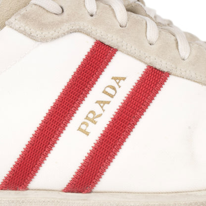 Prada Leather Low Top Sneaker