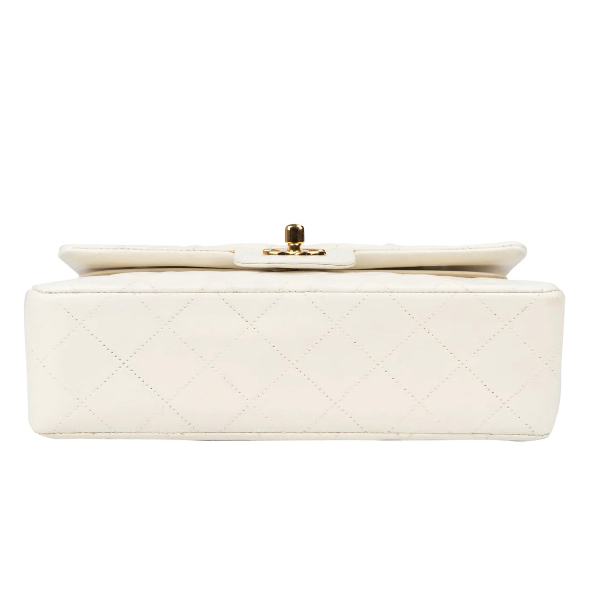 Chanel Quilted Lambskin 24K Small Double Flap Crossbody Bag