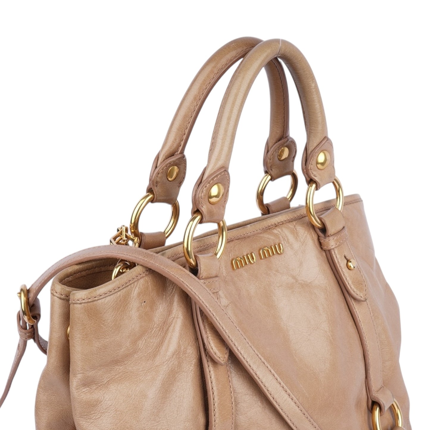 Miu Miu Classic Leather City Bag
