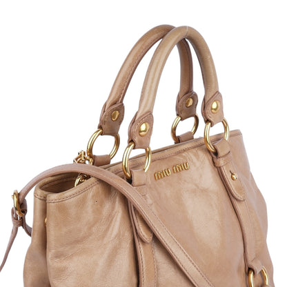 Miu Miu Classic Leather City Bag
