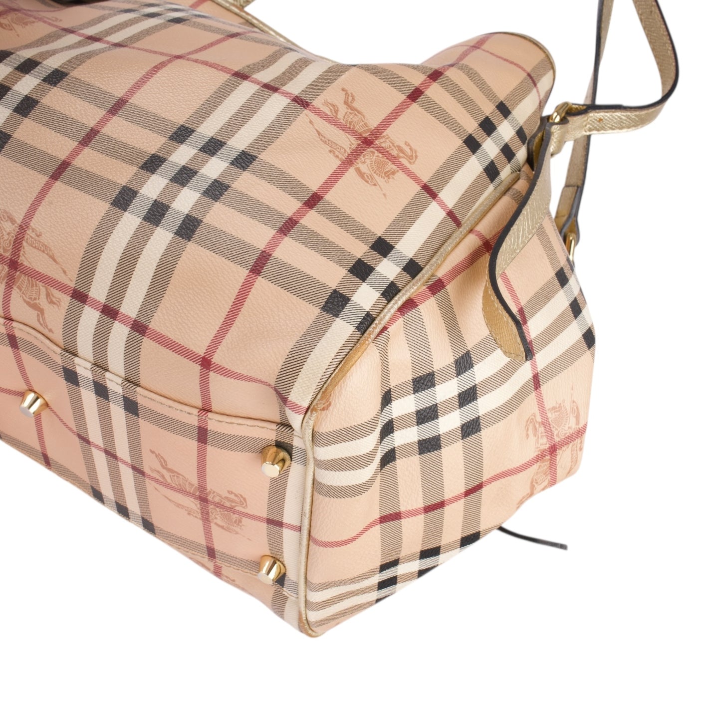 Burberry Canterbury Haymarket Check Tote Bag