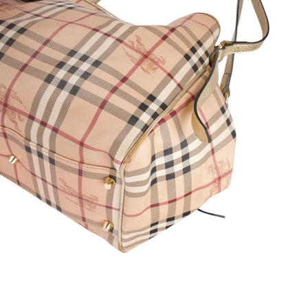 Burberry Canterbury Haymarket Check Tote Bag