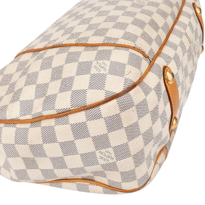 Louis Vuitton Damier Azur Monogram Galliera PM Handbag
