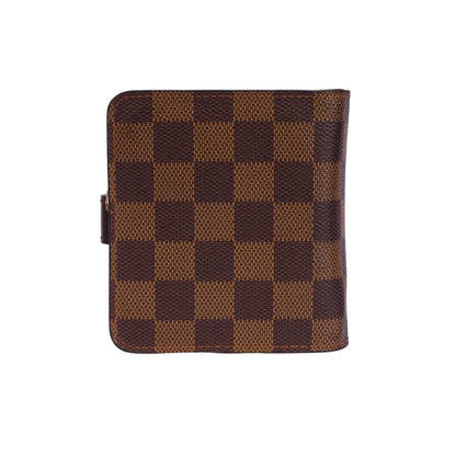 Louis Vuitton Monogram Damier Ebene Clip Wallet