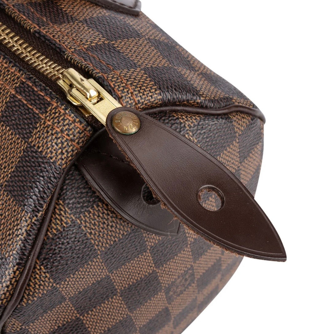 Louis Vuitton Monogram Damier Ebene Speedy 25 Handbag
