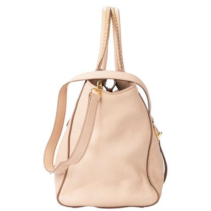 Miu Miu Leather Pocket Handbag