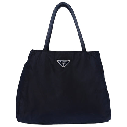Prada Black Nylon Triangle Handbag