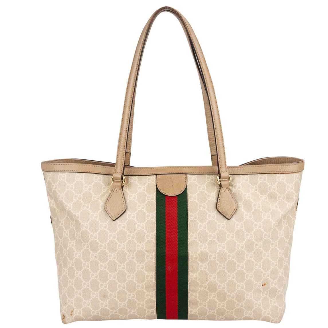 Gucci Monogram GG Supreme Ophidia Shoulder Bag