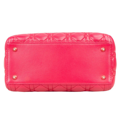 Christian Dior Quilted Leather Lady Dior Handbag