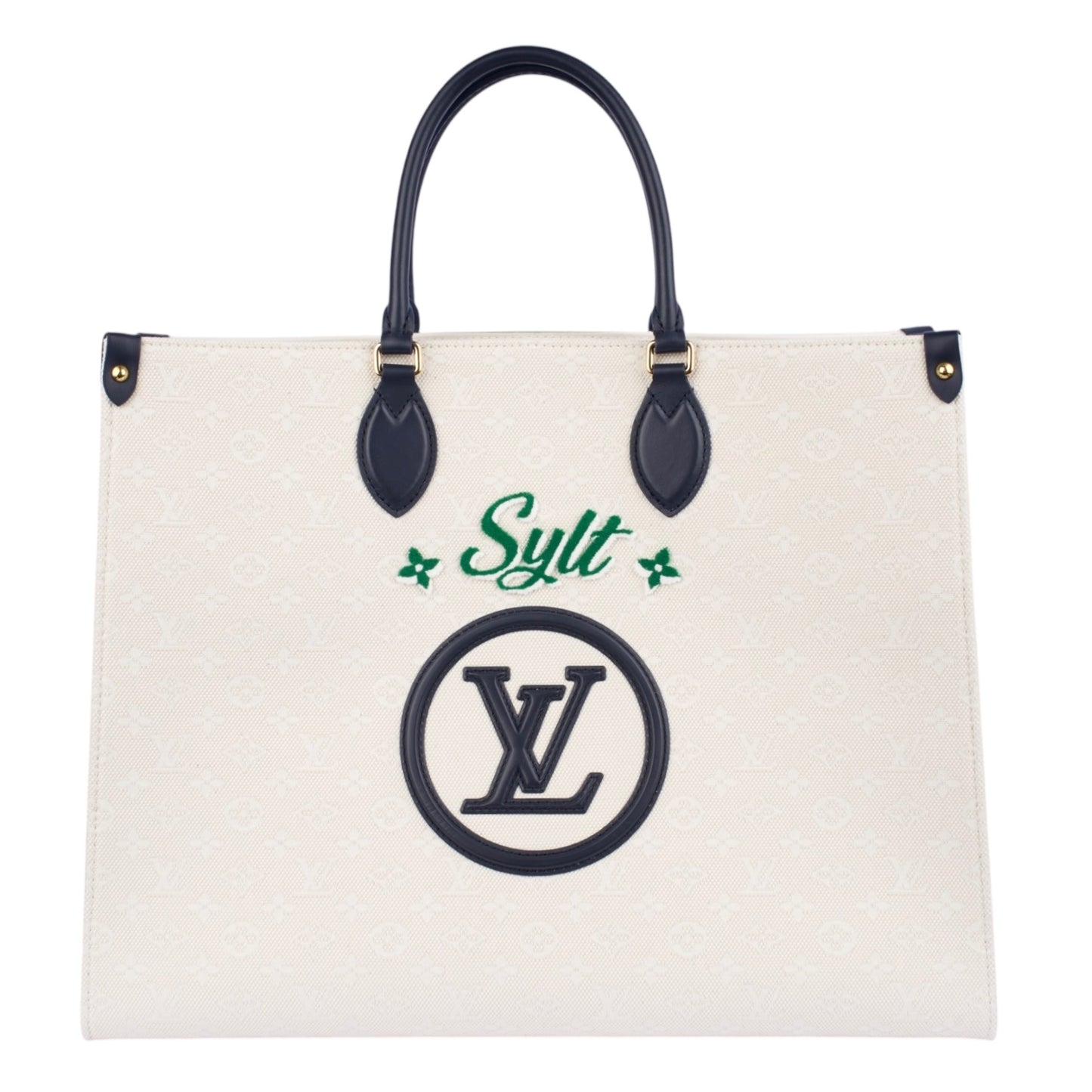 Louis Vuitton Canvas OnTheGo Sylt Tote Bag