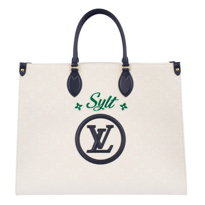 Louis Vuitton Canvas OnTheGo Sylt Tote Bag