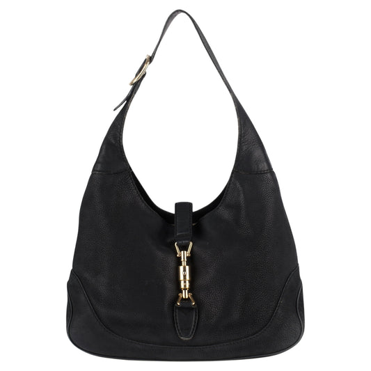 Gucci Black Jackie Calf Leather Shoulder Bag