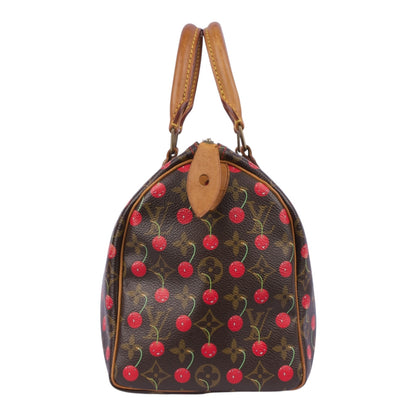 Louis Vuitton Canvas Monogram Limited Cherry Speedy 25