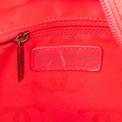 Chanel Quilted Bicolor Lambskin Cambon Handbag